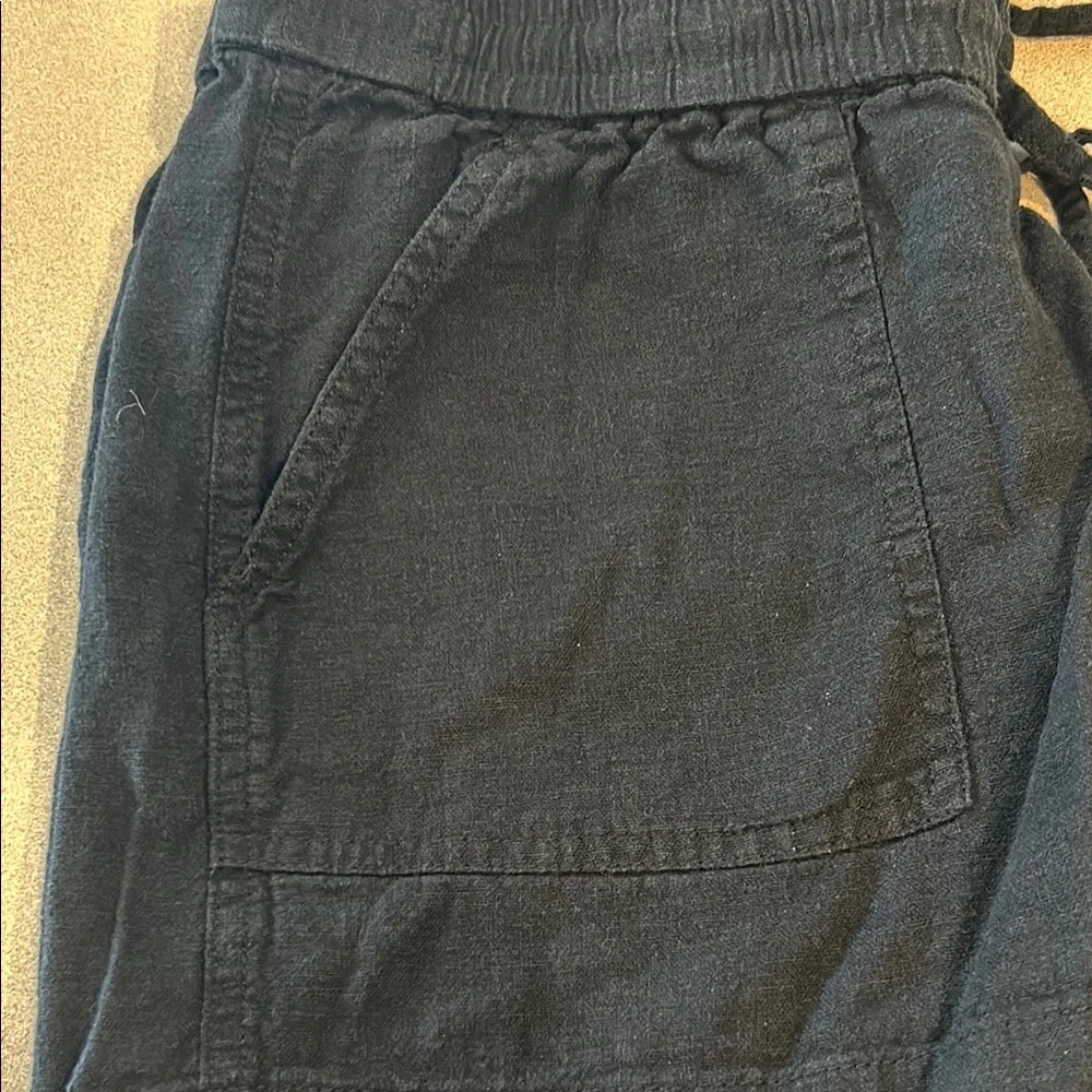 J. Crew Black High Waist Relaxed Shorts XS